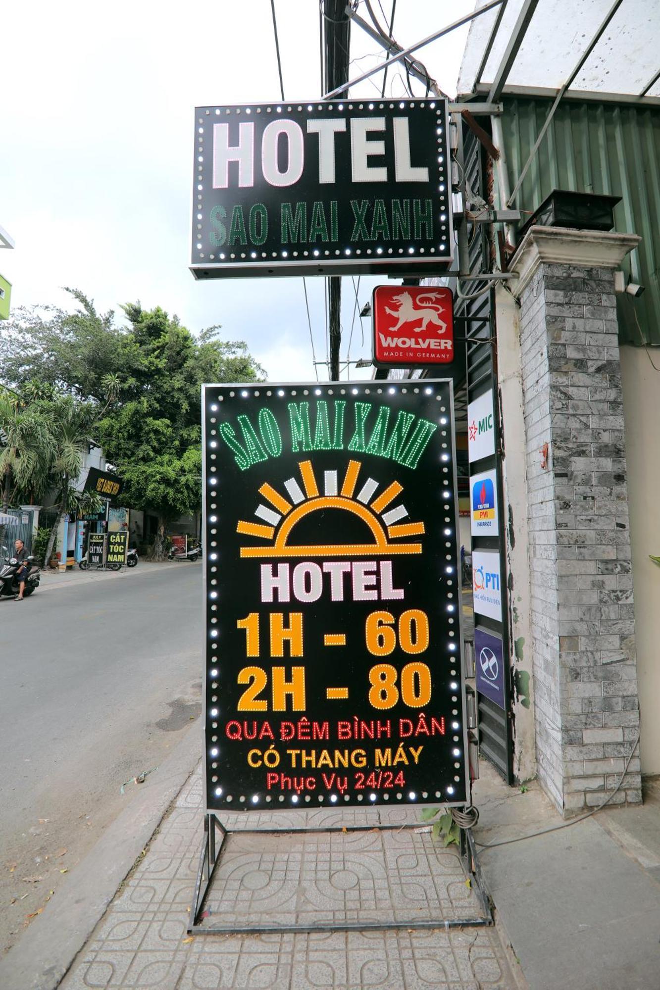 Khach San Sao Mai Xanh - Sao Mai Xanh Hotel Hô Chi Minh-Ville Extérieur photo