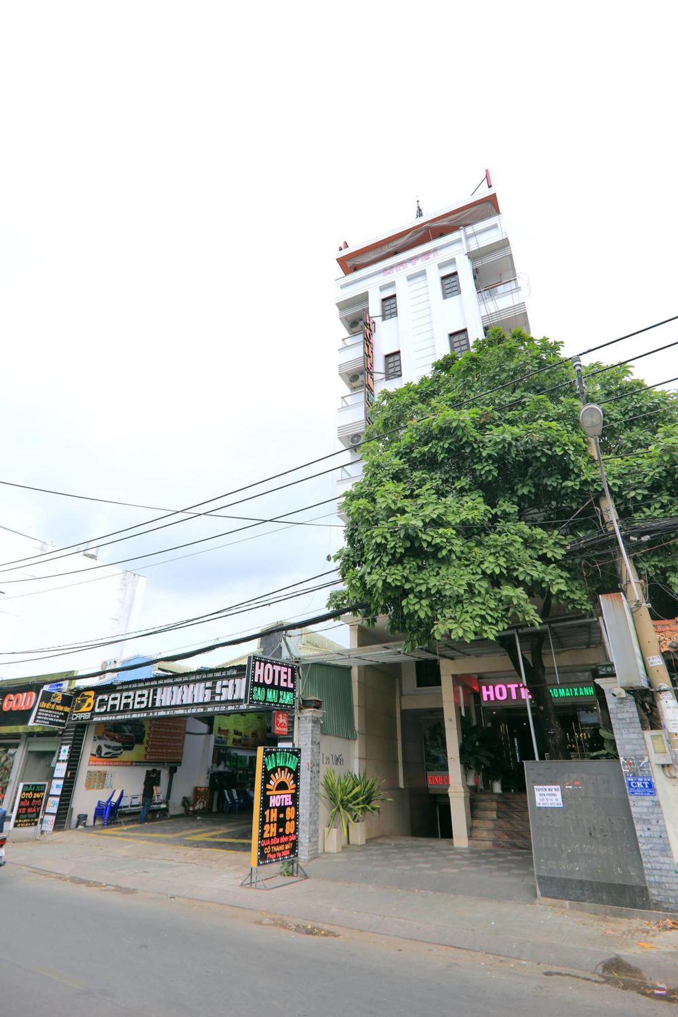 Khach San Sao Mai Xanh - Sao Mai Xanh Hotel Hô Chi Minh-Ville Extérieur photo
